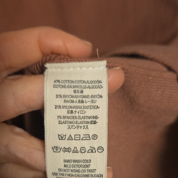 Free People Open Back Knit Dress Rose NWT - Picture 8 of 10